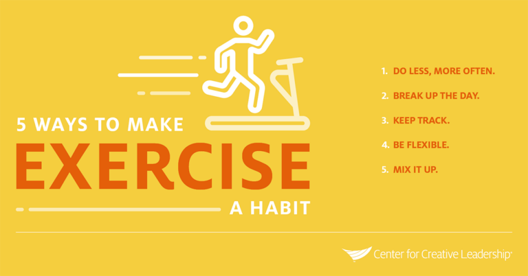 A Leader’s Best Bet: Exercise | Center for Creative Leadership