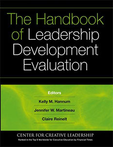 The Handbook of Leadership Development Evaluation book cover